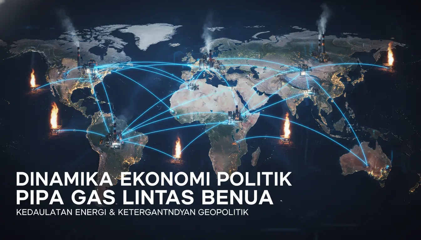 Dinamika Ekonomi Politik Pipa Gas Lintas Benua: Antara Kedaulatan Energi dan Ketergantungan Geopolitik