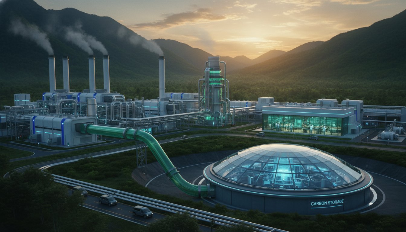 Dekarbonisasi Industri: Masa Depan Implementasi Teknologi Carbon Capture and Storage (CCS) di Asia Tenggara